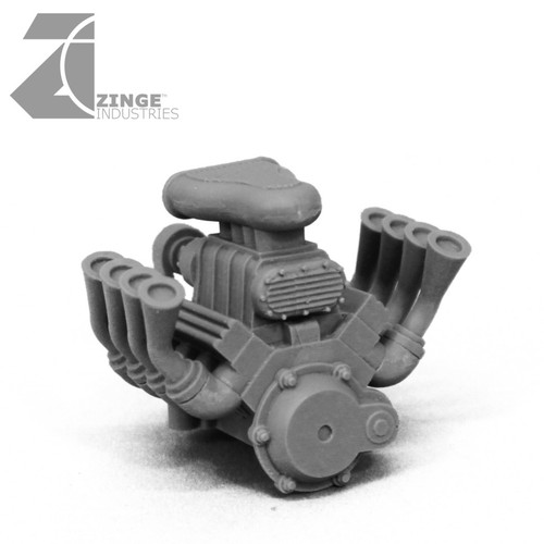 Juego Completo Motor Zinge Industries V8 Accesorios Vehículos S-ENG01 Ork Bits Nuevo - Imagen 2 de 3