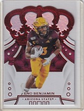 Eno Benjamin 2020 Panini Chronicles Draft Picks Crown Royale Red #38
