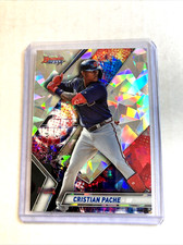 2019 Bowman's Best #TP-5- CRISTIAN PACHE Atomic Refractor SP Rookie RC Card. rookie card picture