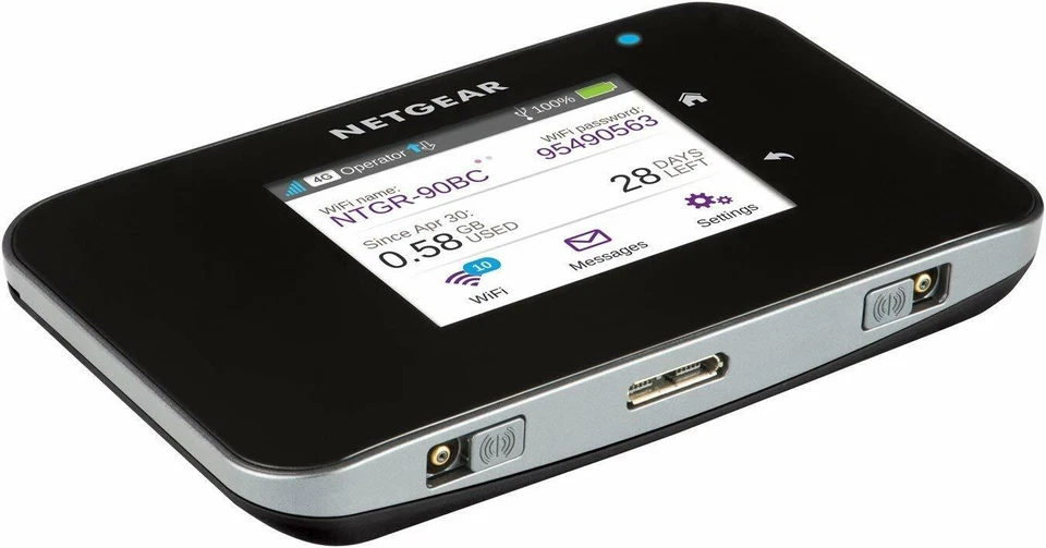 AC810S 600Mbps Netgear Aircard 4G LTE MiFi Mobile Hotspot Wifi Router Unlocked  - Image 2 of 4