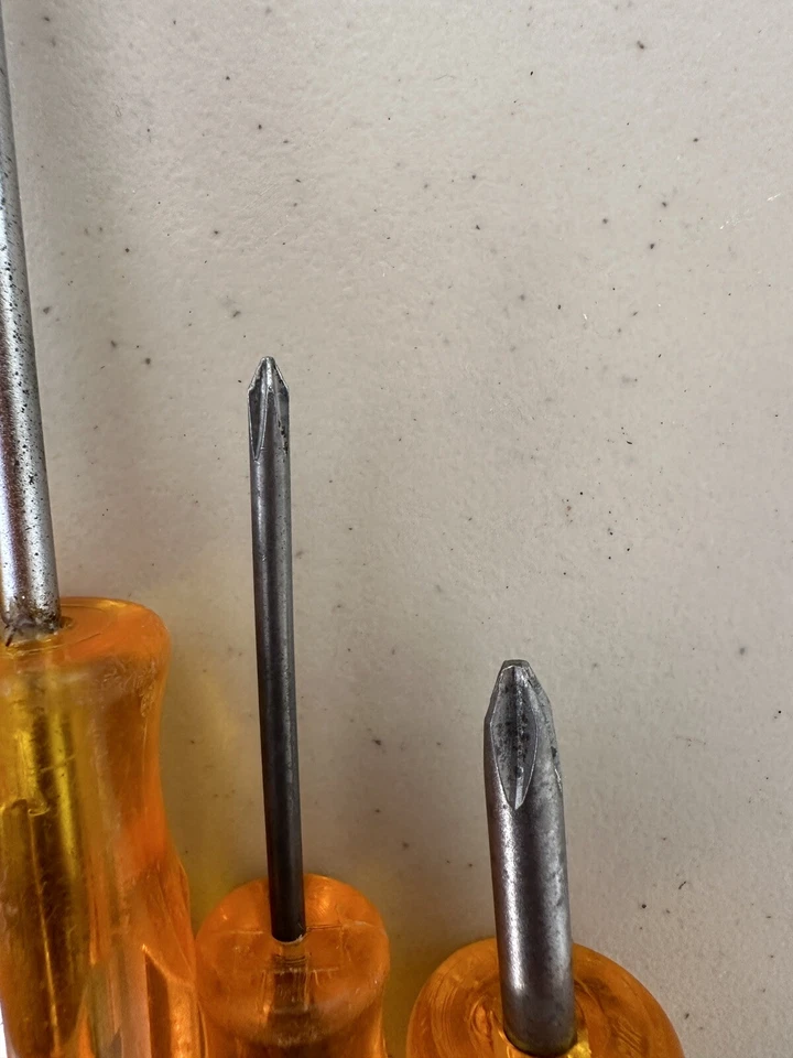 Set of 9 Vintage Xcelite Phillips Screwdrivers And 1 - Vaco USA See The Pics! - Image 3 of 4