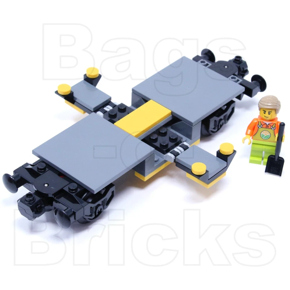 Lego Train City Cargo Wagon Containers Pallets Crate Farm Produce from 60336 NEW - Image 3 of 4