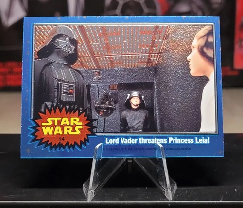 1999 Topps Chrome Archives Star Wars Lord Vader Threatens Princess Leia #14 - Picture 1 of 6