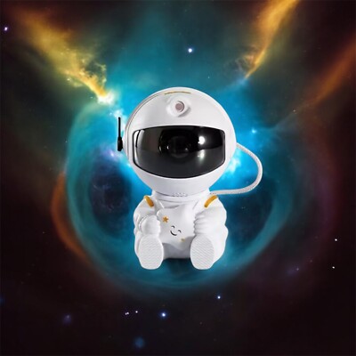 Star Projector Galaxy Astronaut Night Light Nebula LED Lamp