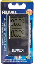 Free Shipping Fluval Wireless 2-in-1 Digital Aquarium Thermometer 111193