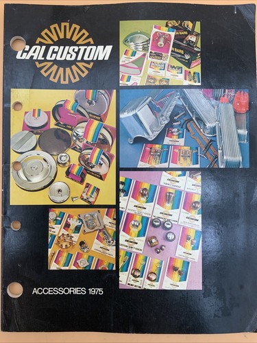 Vintage Original 1975 Cal Custom Automotive Accessories Parts Catalog
