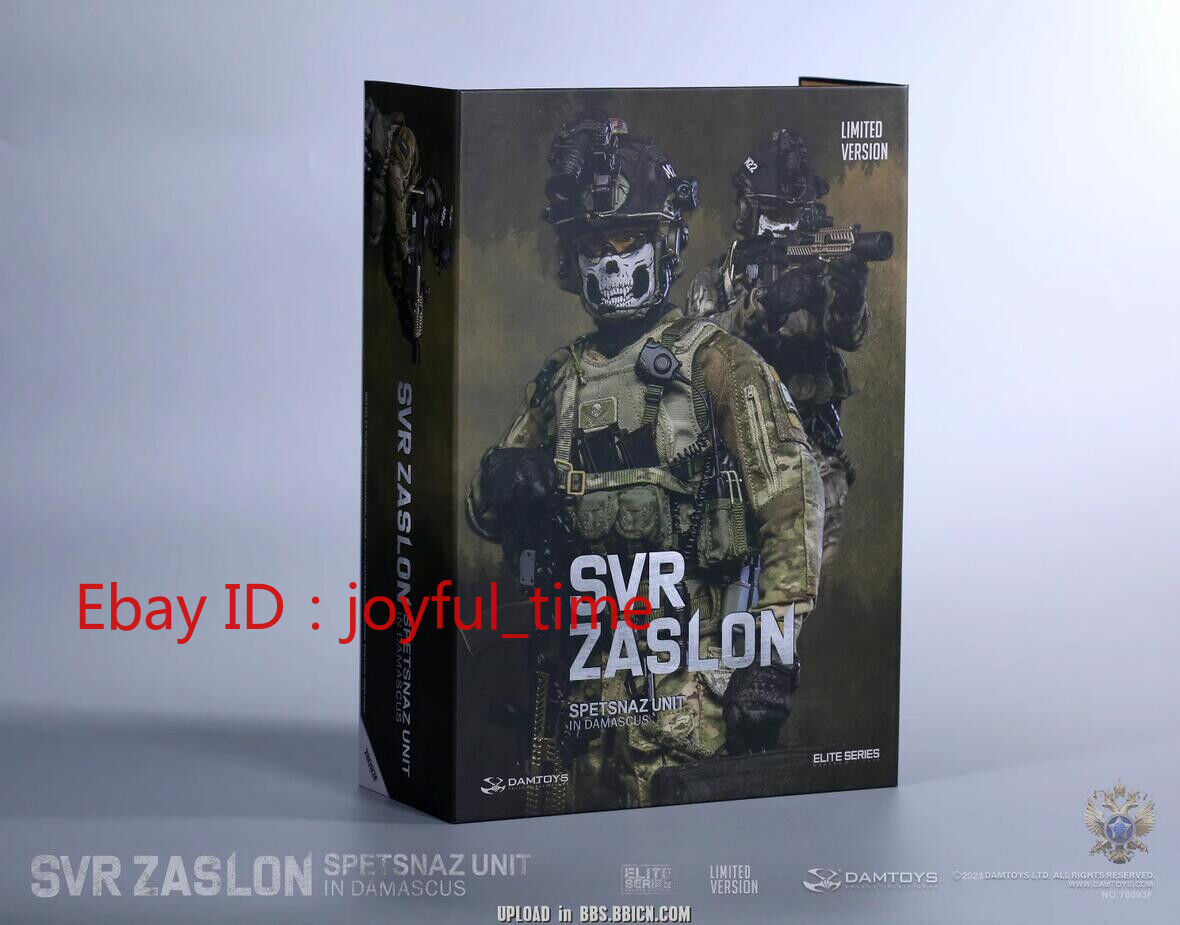 DAMTOYS 1/6 Russian Svr Zaslon Damascus Limited Ver. Action
