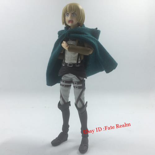 1/12 Custom Wired Cape Cloak For 6'' SHF Attack On Titan Mikasa(No Figure) - Picture 6 of 9