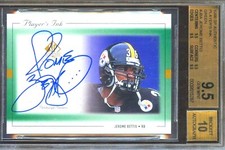 POP 15 BGS 9.5 10 Autograph Jerome Bettis Auto 1999 SP Authentic Players Ink JBA