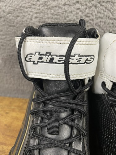 ALPINESTARS Stella Faster 2 WP Boots/Shoes Black, Gold SIZE US 7 EU SIZE 38.5 - Picture 6 of 23