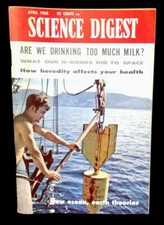 Vintage Science Digest Paperback April 1963 Ocean Earth Theories Vol 53 #4