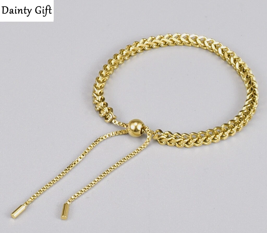 Girl gold hotsell chain bracelet