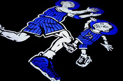 New Cajmear Royal Anfernee Lil Penny hardaway basketball shirt graphic tee 