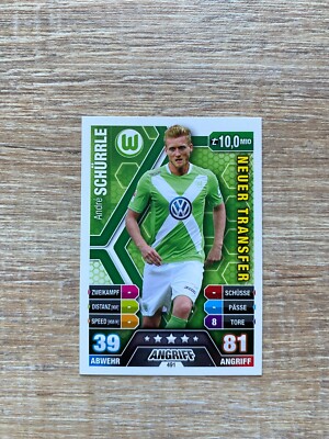 Match Attax Extra 14/15 - 491 - André SCHÜRRLE- Neuer Transfer