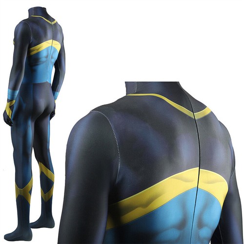 Superheld X-Men Zyklopen Overall Body Cosplay Kostüm Halloween Erwachsene Kinder - Bild 11 von 14