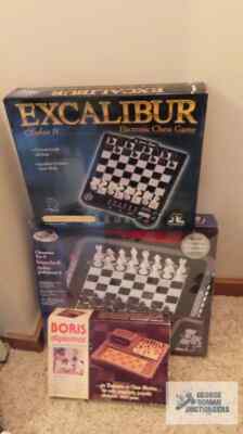 Electronic Chess Games (3 Each)