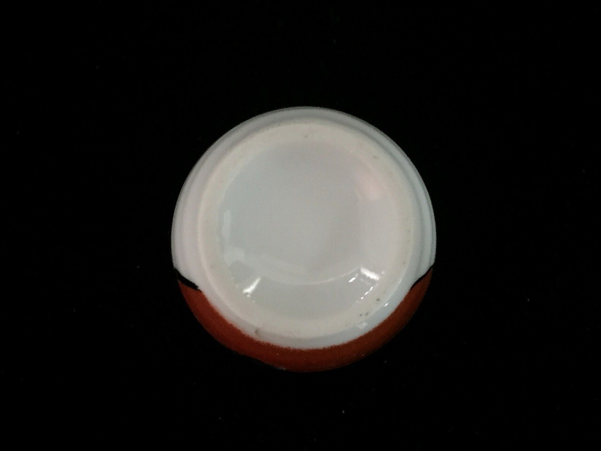 H1327 / Pottery / Sake Cup GUINOMI / DARUMA / Japanese