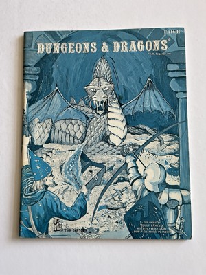 Dungeons & Dragons Grundregelbuch Games Workshop UK Print TSR 1978