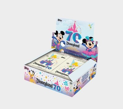2025 Topps Disneyland 70th Anniversary Sealed Hobby Box | eBay
