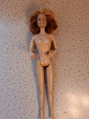 B4) Spice Girls Ginger Naked Doll Pre-owned Damage On Legs See Photos