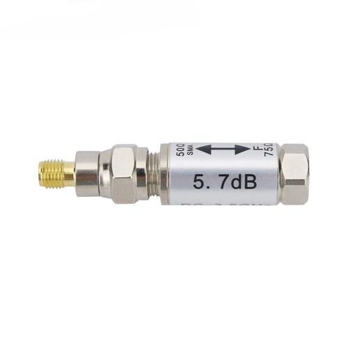 0-3,5 GHz SMA Buchse auf F Stecker 50-75 Ohm Impedanzwandler Funk Acc. - Bild 2 von 4