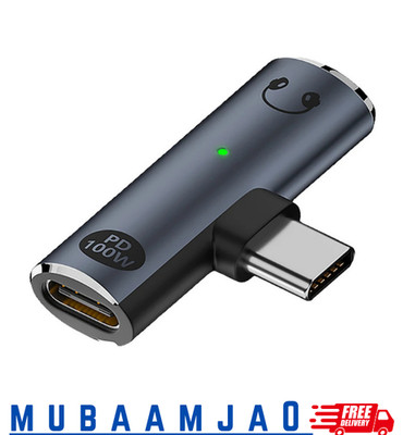 C66 USB 3.1 Typ C Stecker auf Buchse +Klinke Jack AUX 3,5mm Buchse Audio Adapter