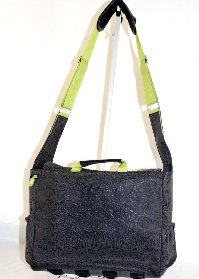 Pizarra Haiku Heavy Duty Lrg. Bolsa de mensajero de nailon para viajes, gimnasio, escuela, computadora portátil Foto 3 de 4