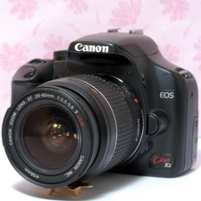Canon Kiss X2 Digital SLR Camera with 28-80mm Lens Low Shutter Count