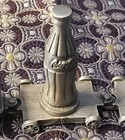 Coca Cola Miniature Pewter Train 4 Piece Set 4 Miniatures Pieces — photo 4