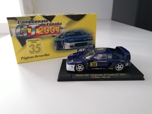 Fly 1/32 PA6 Venturi 400 - Macias y Camp - Campeonato España GT 2001 New OVP
