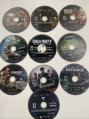 Call of Duty & Shooter Lot Of 10 Games Black Ops 1 PS3 Fast Free Ship Fallout!!