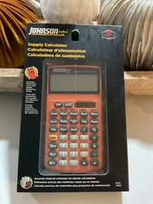Lot Of 4-Johnson Supply Calculators