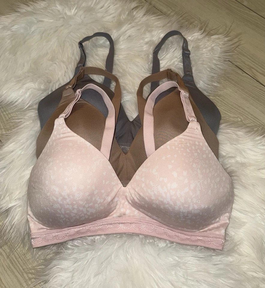 Sujetadores contorno 3 Warners 01269 Cloud 9 cobertura completa sin cables para mujer 36C Foto 2 de 4