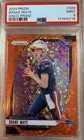 2024 Panini Prizm - Rookies Drake Maye #329 Orange Disco Prizm (RC) PSA 9 mint🔥