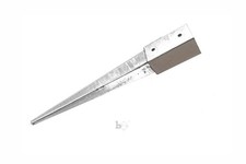 Pfostenträger Pfostenhülse Einschlagbodenhülse verzinkt 91x91x750 mm