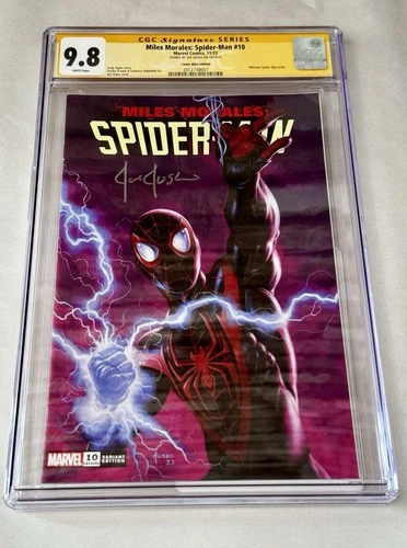 Miles Morales Spider-Man #10 CGC 9.8 Signed Joe Jusko Variant Edition /600