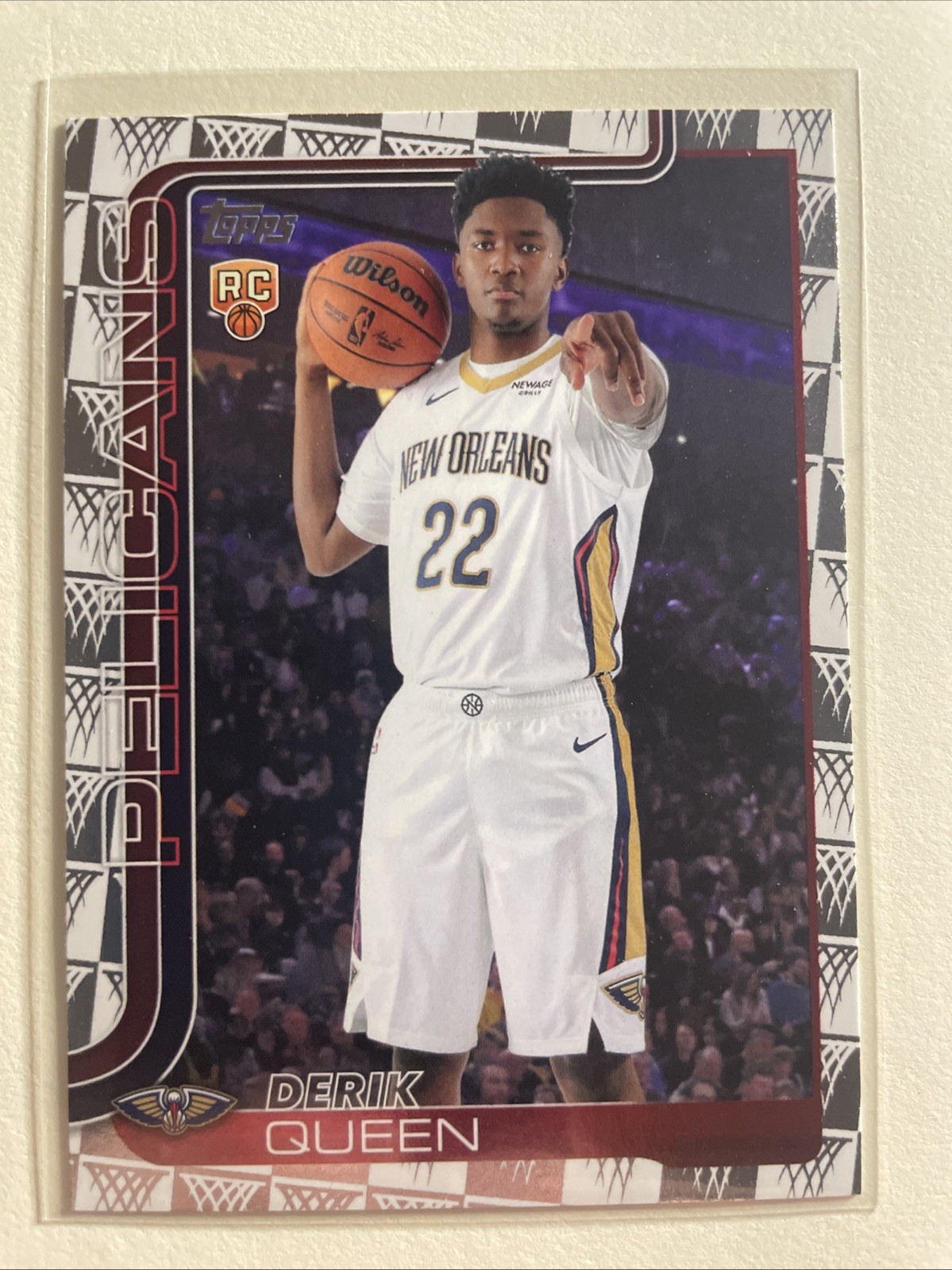 2025-26 Topps - Derik Queen #213 Season Tip-Off (RC)