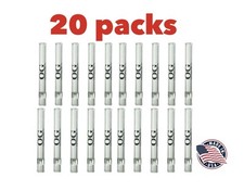 20 Pack OG Chillum 4” One Hitters – USA Made Premium Glass Smoking Pipes
