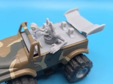 Ratt Fink Jeep Hot rod Stomper Custom 3d RESIN PRINTED