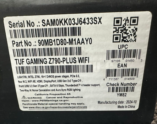 ASUS TUF Gaming Z790-Plus WiFi LGA 1700(Intel14th & 13th & 12th) ATX Motherboard - Picture 6 of 21