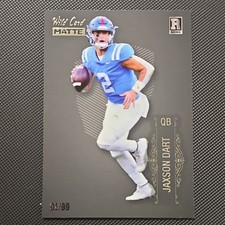 Wild Card 2025 Matte Jaxson Dart #BC-JD Serial Numbered Rookie Football