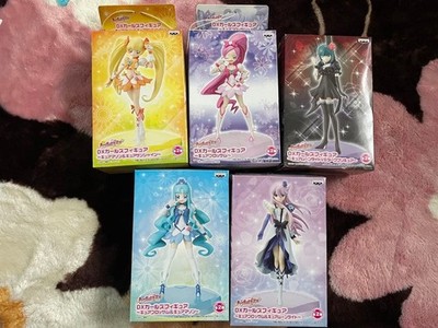 Heartcatch PreCure DX Girls Figure 5 Character Pretty Cure Japan Rare Vintage
