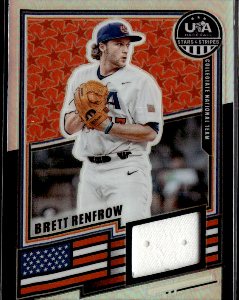 2026 Panini USA Stars & Stripes Brett Renfrow Refractor Patch