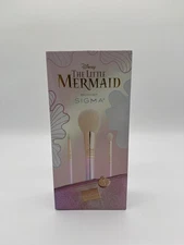 Limited Edition Sigma Beauty Little Mermaid Brush Set with Makeup Bag- BNIB