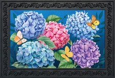 Briarwood Lane Colorful Hydrangeas Doormat