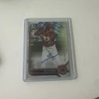 Sal Stewart 2022 Bowman Draft Chrome 1st Auto RC Refractor /499 #CDASS
