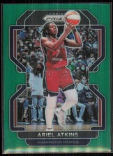 2022-23 Panini Prizm WNBA Green Ariel Atkins Washington Mystics #129