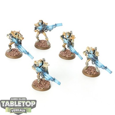 Necrons - 5 Deathmarks - bemalt