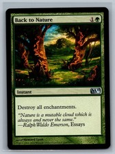 Magic The Gathering Magic 2011 Back to Nature #164/249 MTG TCG CCG M11