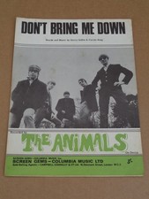 Animals - Don't Bring Me Down - sheet music